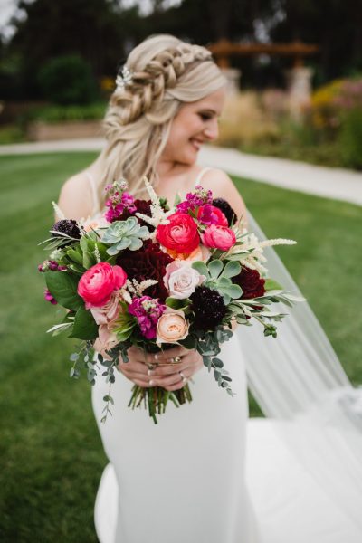 Bride with Bridal Bouquet