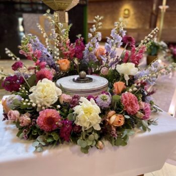Floral Urn Wreath 1
