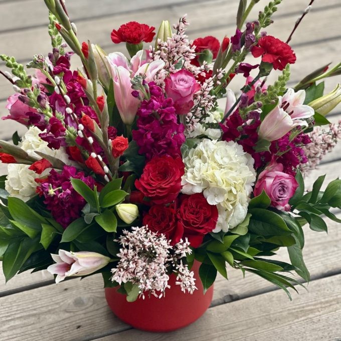 Valentine's Day Mixed Arrangement - Image 2