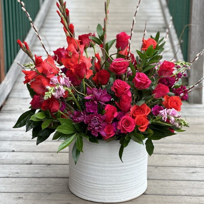 Valentine's Day Mixed Arrangement - Image 15