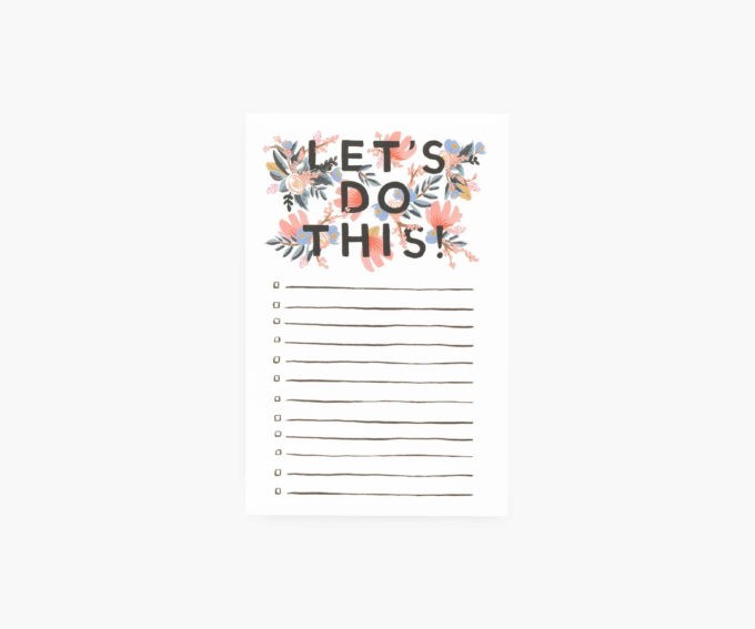 Checklist Notepad