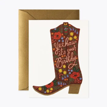 Birthday Boot