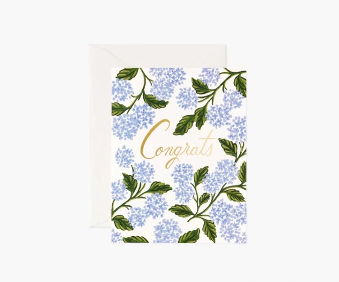 Hydrangea Congrats